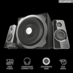 Boxe Stereo Tytan 2.1 Speaker Set - black - Image 2