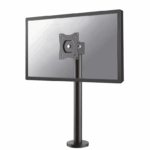 Suport monitor de birou Neomounts NS-DPOS100BLACK; pentru display-uri cu diagonale 10"-32", sistem de prindere VESA 75x75~100x100, greutate maxima suportata 15kg, tilt +45°, -15°, swivel +360°, rotate +360°; culoare negru. Garantie 5 ani