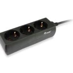 EQUIP 333280 3-Outlet Power Strip, 41x34x151mm