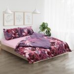 Lenjerie kingsize bumbac,132 TC,Magnolia - Image 3