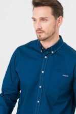 CAMASA CASUAL BARBATI LIGHT NAVY S - Image 4