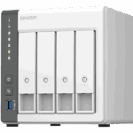 NAS QNAP 433 4-Bay, CPU ARM 2.0GHz Quad core, RAM 4GB, HDD 2.5"/3.5" SATA 6Gbps (neincluse), LAN: 1 x 2.5GbE + 1 x GbE, USB3.2 Gen1: 1 USB2.0: 2, tower, adaptor alimentare, garantie 2 ani