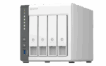 NAS QNAP 433 4-Bay, CPU ARM 2.0GHz Quad core, RAM 4GB, HDD 2.5"/3.5" SATA 6Gbps (neincluse), LAN: 1 x 2.5GbE + 1 x GbE, USB3.2 Gen1: 1 USB2.0: 2, tower, adaptor alimentare, garantie 2 ani
