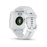 Ceas Smartwatch Garmin Venu SQ2 - Cream Gold Bezel with White Case, Silicone Band 20mm, NFC, GPS, 5 ATM Water Proof - Image 3