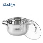 SEMIOALA INOX+CAPAC, 24 X 13.5 CM, 6.1 L, AMIRA, COOKING BY HEINNER - Image 2