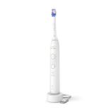 Periuta de dinti electrica Philips Sonicare HX7400/01, 62.000 miscari/minut, autonomie 21 zile, 2 moduri de periere, 3 intensitati, senzor presiune luminos, functia BrushSync, capat de periere Sensitive, alb - Image 2