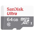Card de Memorie MicroSDHC SanDisk , 64GB, Adaptor SD, Class 10