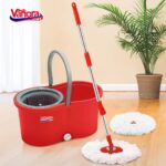 SET CURATENIE CU MOP ROTATIV, CLEAN360, ROSU - Image 3