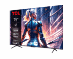 Televizor TCL QLED 75T8B, 189 cm, Smart Google TV, 4K Ultra HD, 100Hz, Clasa F (Model 2024) - Image 3
