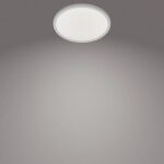 Plafoniera LED Philips Superslim CL550, 3 trepte de intensitate, 18W ,1700 lm, lumina neutra (4000K), IP20, 30cm, Alb - Image 2