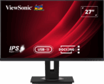 Monitor Consumer ViewSonic VG2756-4K, 27", 3840 x 2160 pixeli, Black, 3 ani Garantie