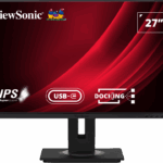 Monitor Consumer ViewSonic VG2756-4K, 27", 3840 x 2160 pixeli, Black, 3 ani Garantie