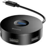 Hub extern Baseus Airjoy, negru