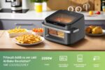 FRITEUZA DUBLA CU AER CALD HEINNER AirBake Revolution HAF-C10DB22GREY - Image 12
