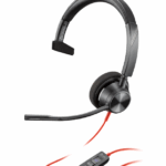Casti Mono-casca HP Blackwire 3310, Wired, Negru