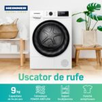 Uscator de rufe HEINNER HHPD-H90FRA++, 9 kg, Clasa: D, Alb - Image 7