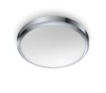 Plafoniera LED Philips Doris CL257, 17W, 1700 lm, lumina neutra (4000K) ,IP44, 31.3cm, Crom