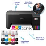 Multifunctional inkjet color Epson EcoTank CISS L3230, dimensiune A4 (Printare,Copiere, Scanare), printare borderless, viteza 33ppm alb- negru, 15 ppm color, rezolutie 5760 x 1440 dpi, alimentare hartie 100 coli,scanner CIS rezolutie 600 x 1200 DPI, consumabile:( se livreaza cu un set 8.1k pagini - Image 2