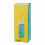 Recipient lapte praf U-Grow, albastru, cu 3 compartimente - Image 3