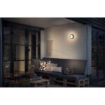 Aplica pentru exterior Philips Astilbe, 1xE27, max 42W, IP44, 178x175mm ,Negru - Image 3