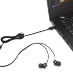 Casti In-ear LENOVO 4XD1J77351, Cu fir, Negru