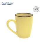 SET 3 CANI CERAMICA 354 ML, MEDEEA, ART OF DINING