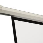 Ecran proiectie electric, perete/tavan, 200 x 150 cm, Blackmount, cutelecomanda, Format 4:3