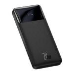 Baterie externa Baseus Bipow, 10000mAh, 20W, 2 x USB; 1 x USB Type-C, digital display pt. status baterie, total 3A, negru