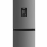 Combina frigorifica HEINNER HCNF-HM291INVXWDE++, No Frost, 291 l, Clasa E, Dozator apa, Compresor inverter, Aspect inox