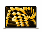 MacBook Air 15.3" Retina/Apple M4 (CPU 10-core, GPU 10-core, Neural Engine16-core)/16GB/512GB - Starlight - INT KB (2025)