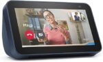 Boxa inteligenta Amazon Echo Show 5 (2nd Gen), 5.5" Touch Screen, Camera 2 MP, Wi-Fi, Bluetooth, albastru
