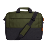 Geanta laptop Trust Lisboa, pentru laptopuri cu diagonala pana in 15.6", 2 compartimente, material POM, RPET Polyester, RPET, volum 2.1 L,  verde - Image 2