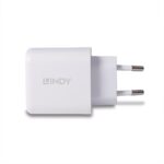 Incarcator Lindy USB A & C, 65W, putere intrare 100-240VAC, 50/60Hz 0.6A, putere iesire USB Type A: 5V 3A, 9V 2A, 12V 1.5A USB Type C: V V 3A, 9V 3A, 12V 2.5A, 15V 2A, 20V 1.5A, PPS33 11V 2.7A, PPS33 16V 1.88A USB Type A & C: 5V 3Apower, - Image 3