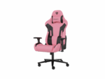 Scaun gaming Genesis Nitro 720, piele ecologica, reglabil pe inaltime, suporta pana la 150 kg, inaltime reglabila 46.5 - 53.5 cm, spatar ajustabil 135°, dimensiuni roti 60mm,  negru/roz - Image 7