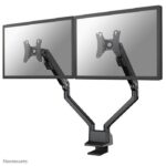 Brat dublu pt monitor Neomounts by Newstar, fullmotion 10"-32", greutate maxima suportata 8 kg per monitor, VESA min: 75x75 mm, VESA max: 100x100 mm, negru