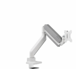 Brat monitor Neomounts DS70-450WH1; pentru display-uri cu diagonale 17"-42", sistem de prindere VESA 75x75~100x100, greutate maxima suportata 15kg, full motion, tilt +45°, swivel 90°, rotate 180°; gas spring; culoare alb. Garantie 5 ani - Image 4