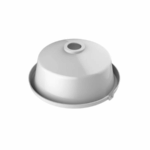 Carcasa protectie anti-ploaie pentru camera Dome de exterior; Material plastic; Culoare alb;