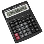 Calculator birou Canon WS-1610T, 16 digiti, display LCD, alimentare solara si baterie, functie tax. - Image 2