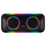 Boxa portabila Akai ABTS-70, bluetooth 5.0, putere maxima RMS 40W, frecventa raspuns 20Hz~20Khz, tip baterie si voltaj 7.4V/3000mAh, negru