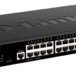 Switch D-Link DGS-1520-28, 28 porturi Gigabit,24 x 10/100/1000Base-T, 2 x 10GBase-T, 2 x 10G SFP+, Switching Capacity: 128 Gbps, Maximum Forwarding Rate: 95.24 Mbps, Maximum Power Consumption: 30.4 W