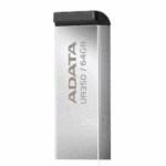 Memorie USB ADATA UR350 64 GB, USB 3.2, Argintiu - Image 2