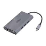 dAHUA 9 IN 1 USB 3.1 Type-C to USB 3.0 + HDMI + RJ45 + VGA + SD/TF +PD Docking Station, intrare: USB 3.1 Type-C, Iesire: 3 * USB 3.0, 1 * HDMI, 1 * VGA, 1 * RJ45, 1 * SD, 1 * TF, 1 * PD, 1 × - Image 3