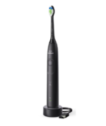 Periuta de dinti electrica Philips Sonicare HX7111/01, 62.000 miscari/minut, autonomie 21 zile, 2 moduri periere, senzor presiune integrat, functia BrushSync, capat de periere Otimal White, negru - Image 2