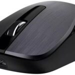 Mouse Wireless Genius ECO-8015, 1600 dpi, Negru