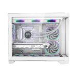 Carcasa 1STPLAYER UV6-WH, RGB, Cube Tower, White - Image 4