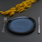 SET 4  FARFURII OVALE CERAMICA 21 CM, SERENITY, ART OF DINING BY HEINNER - Image 5