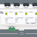 Modul izolator Bus Paradox HUB4D cu 4 porturi: multiplică magistrala de date în 4 magistrale izolate galvanic pentru protecţia împotriva descărcărilor de tensiune şi a diferenţelor de potenţial; izolarea face ca un defect pe o magistrală să nu influenţeze funcţionarea celorlalte; 1 port intrare; 4