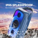 Boxa portabila Serioux PartyBoom, putere RMS: 55W, raport S/N - Image 8