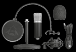 Microfon Trust GXT 252 Emita Streaming, tip Condenser, USB - Image 8