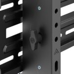 Suport perete TV Serioux 43-100" Tilt 75kg Profil 85mm Material: Otel Finisarea suprafeței: vopsea electrostatica Dimensiune ecran: 43"-100" Compatibilitate VESA: 75x75, 100x100, 100x150, 150x100, 100x200, 200x100, 150x150, 200x200, 200x300, 300x200, 200x400, 400x200, 300x300, 300x400, 400x300 - Image 9